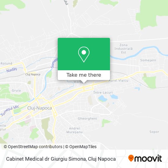 Cabinet Medical dr Giurgiu Simona map