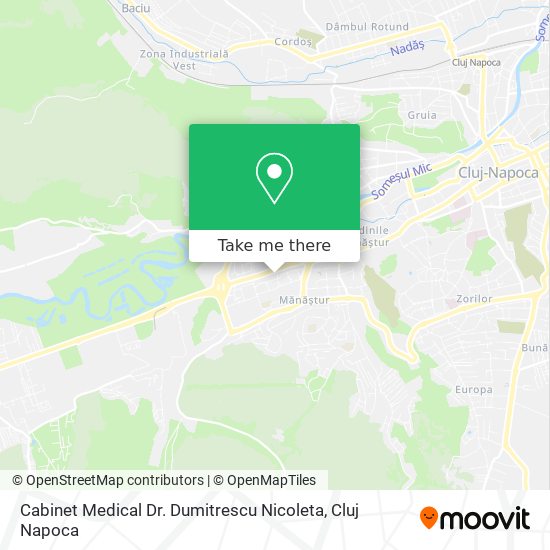Cabinet Medical Dr. Dumitrescu Nicoleta map