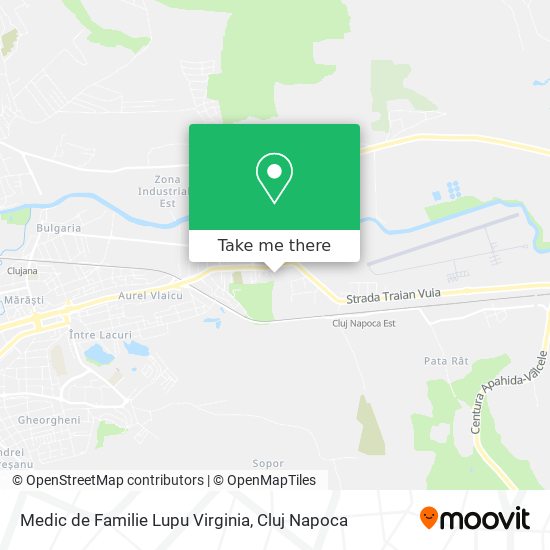 Medic de Familie Lupu Virginia map