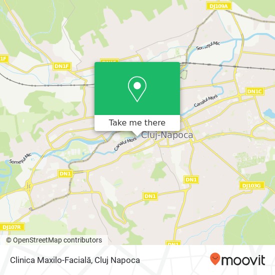 Clinica Maxilo-Facială map