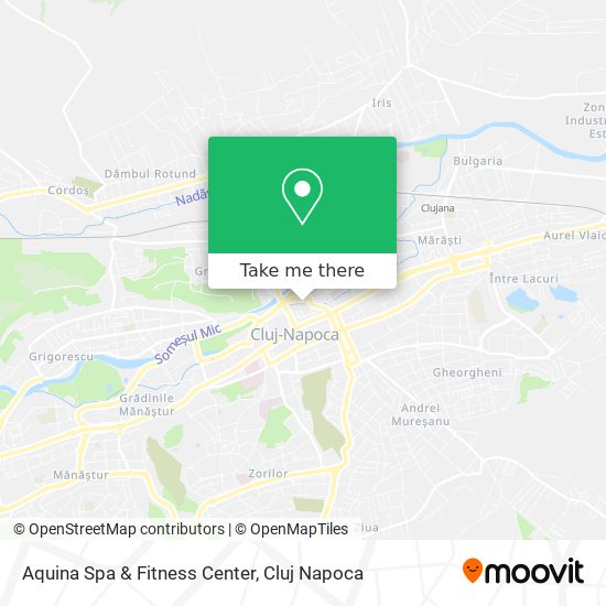 Aquina Spa & Fitness Center map