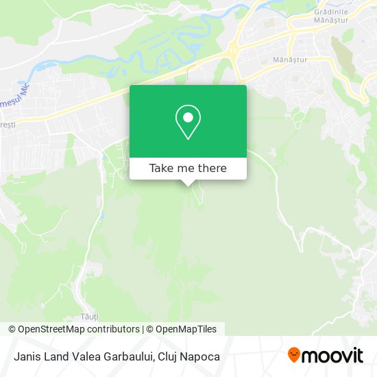 Janis Land Valea Garbaului map