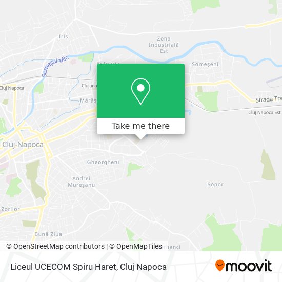 Liceul UCECOM  Spiru Haret map