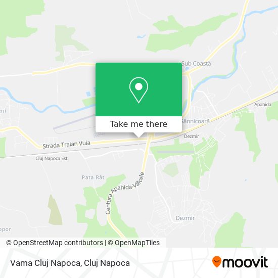 Vama Cluj Napoca map