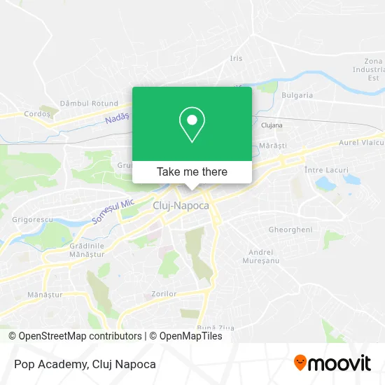 Pop Academy map