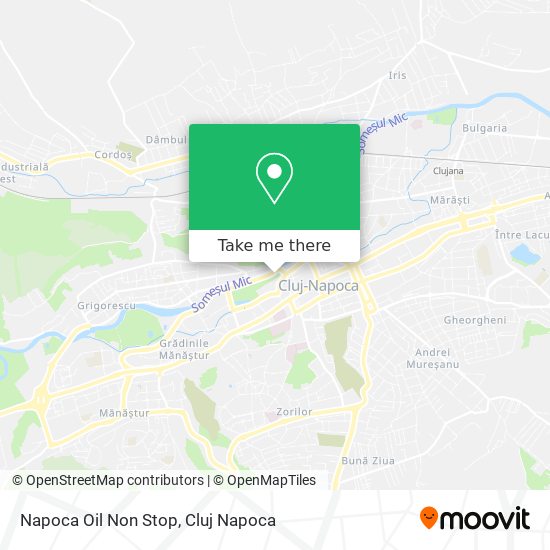 Napoca Oil Non Stop map