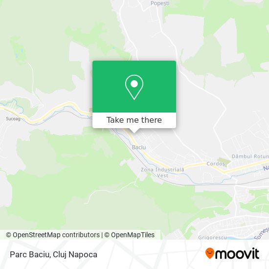 Parc Baciu map