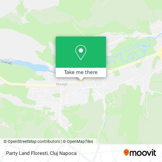 Party Land Floresti map