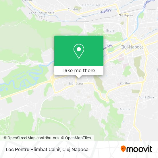 Loc Pentru Plimbat Caini! map