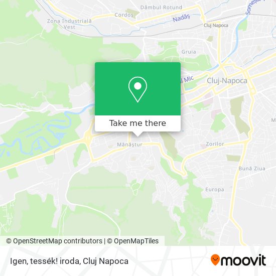 Igen, tessék! iroda map