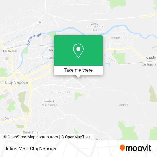 Iulius Mall map