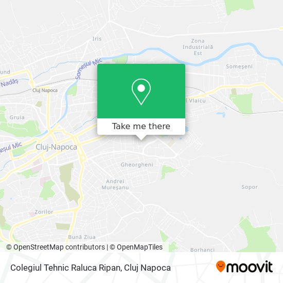 Colegiul Tehnic   Raluca Ripan map