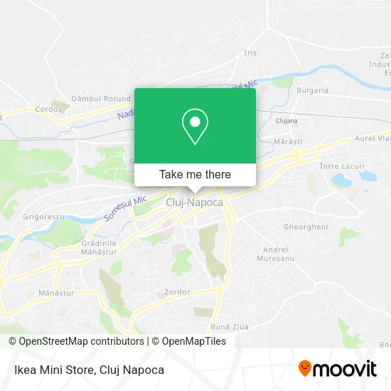 Ikea Mini Store map