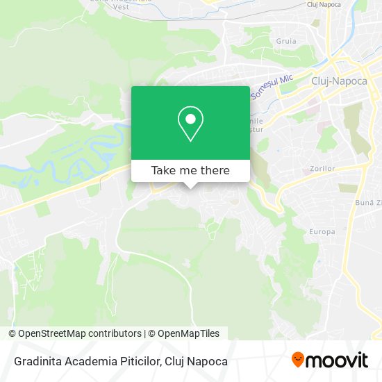 Gradinita Academia Piticilor map