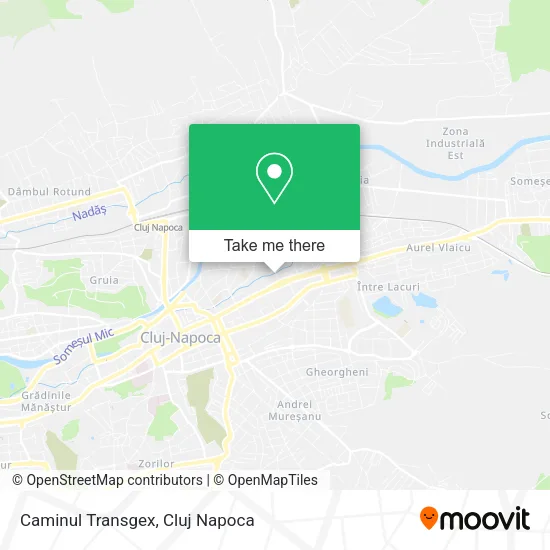 Caminul Transgex map