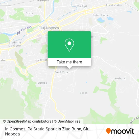 In Cosmos, Pe Statia Spatiala  Ziua Buna map