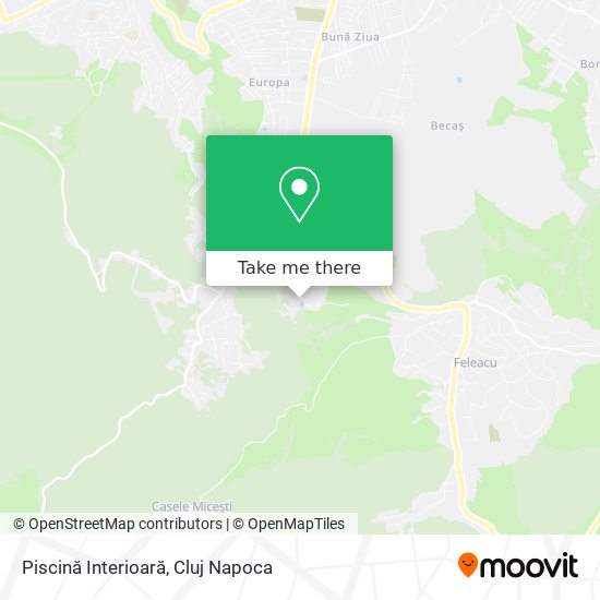 Piscină Interioară map