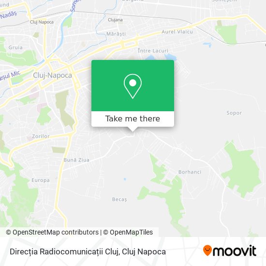 Direcția Radiocomunicații Cluj map