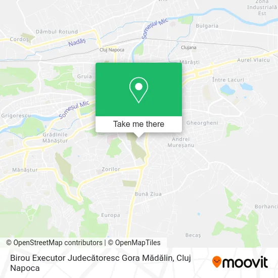 Birou Executor Judecătoresc Gora Mădălin map