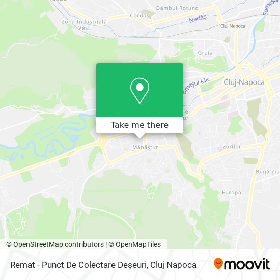 Remat - Punct De Colectare Deșeuri map