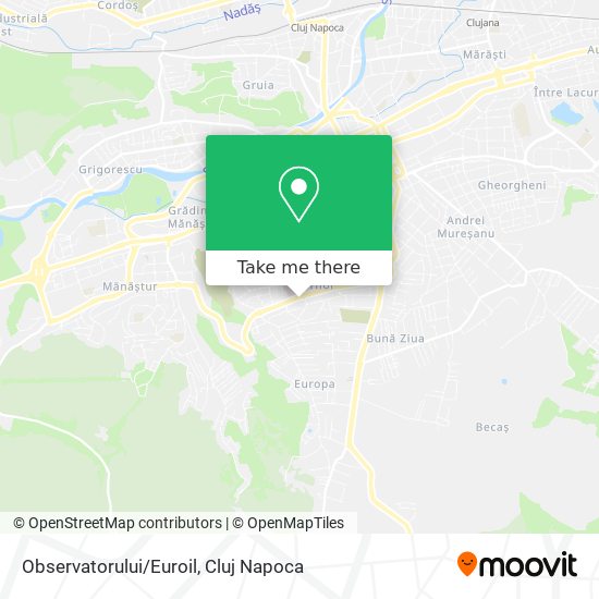 Observatorului/Euroil map