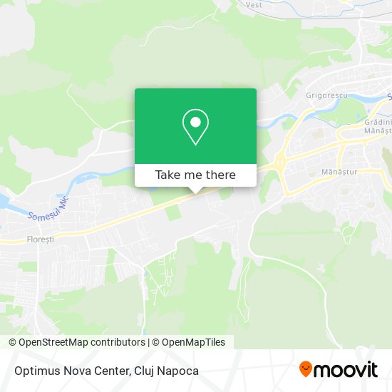 Optimus Nova Center map