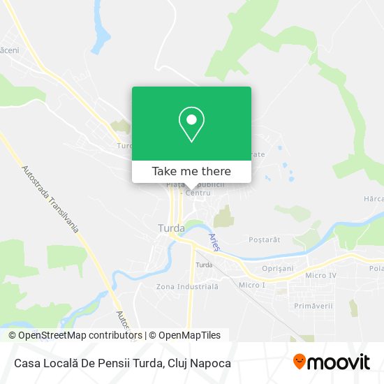 Casa Locală De Pensii Turda map