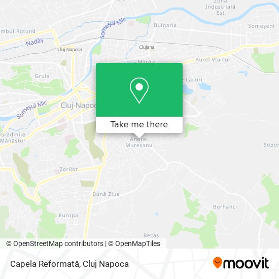 Capela Reformată map
