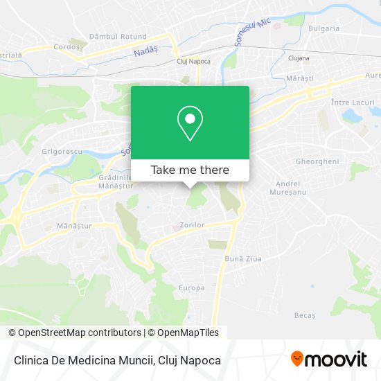 Clinica De Medicina Muncii map