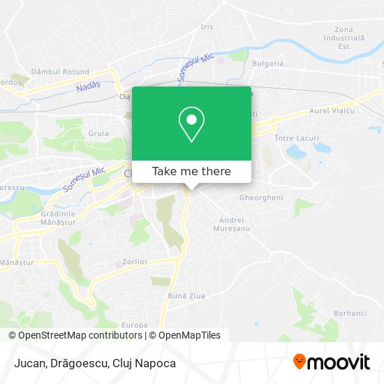 Jucan, Drăgoescu map