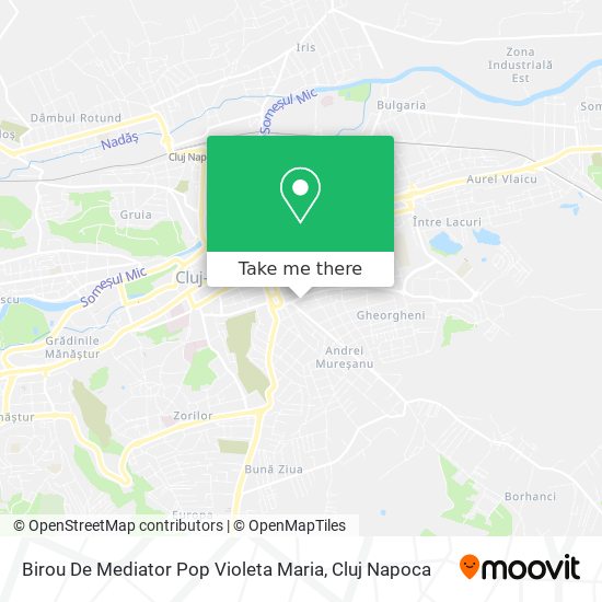 Birou De Mediator Pop Violeta Maria map