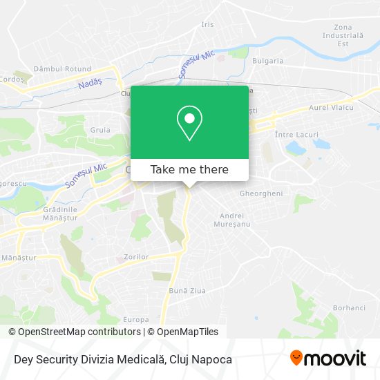 Dey Security Divizia Medicală map
