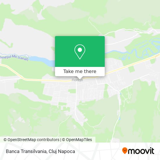 Banca Transilvania map