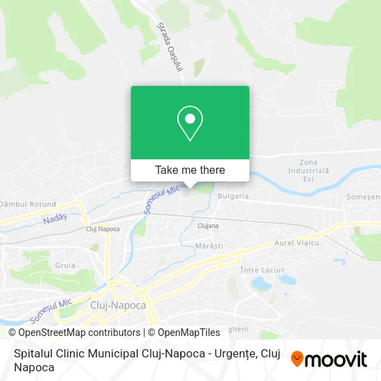 Spitalul Clinic Municipal Cluj-Napoca - Urgențe map