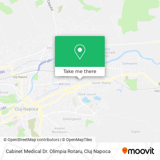 Cabinet Medical Dr. Olimpia Rotaru map