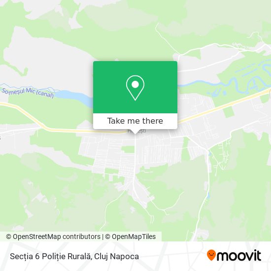 Secția 6 Poliție Rurală map