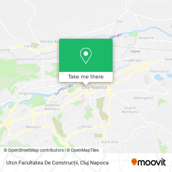 Utcn Facultatea De Construcții map