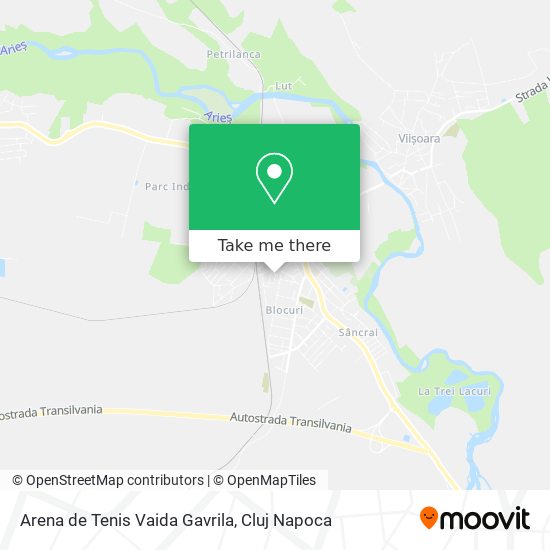 Arena de Tenis Vaida Gavrila map