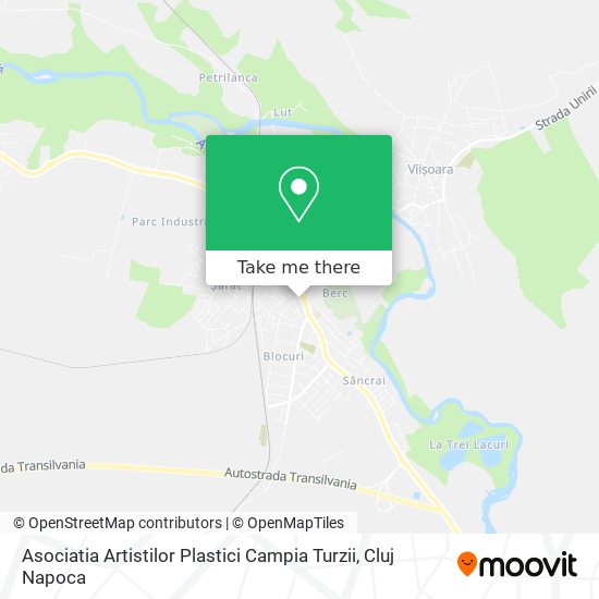 Asociatia Artistilor Plastici Campia Turzii map