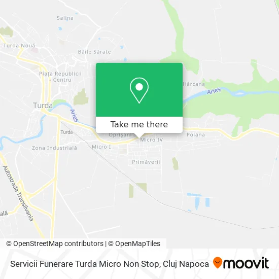 Servicii Funerare Turda Micro Non Stop map