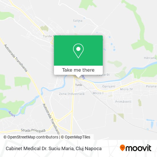 Cabinet Medical Dr. Suciu Maria map