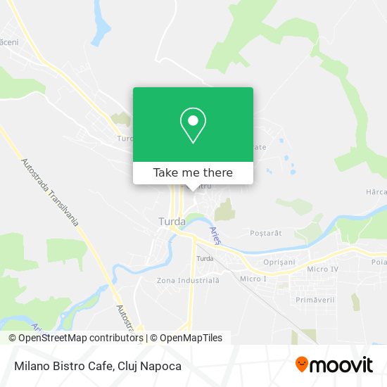 Milano Bistro Cafe map