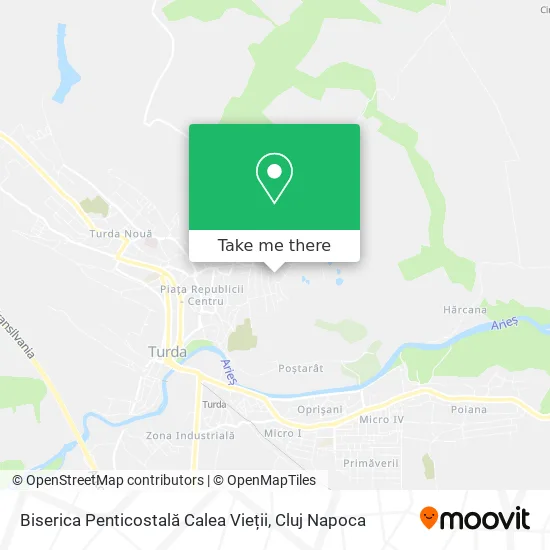 Biserica Penticostală Calea Vieții map