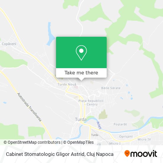 Cabinet Stomatologic Gligor Astrid map