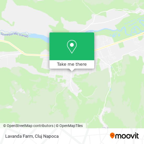 Lavanda Farm map