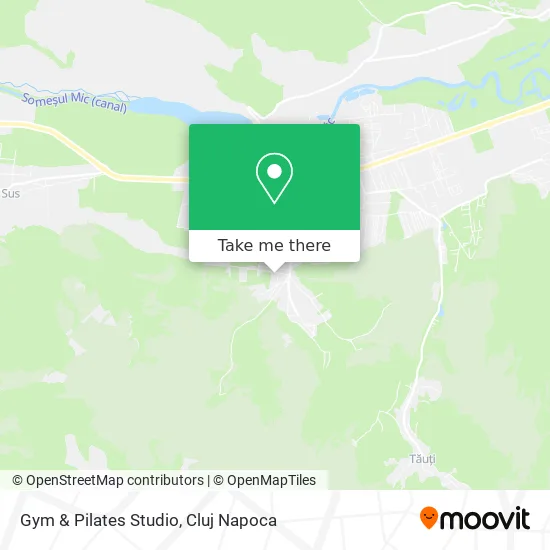 Gym & Pilates Studio map