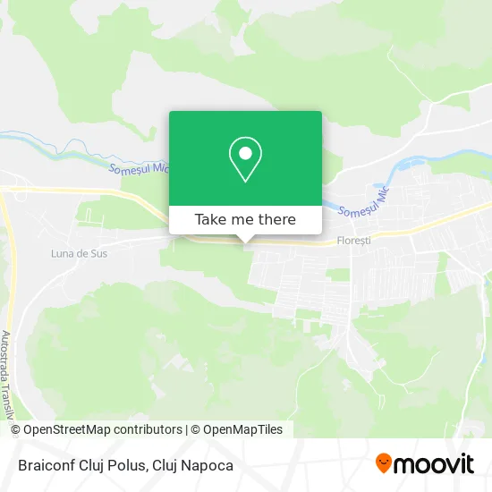 Braiconf Cluj Polus map