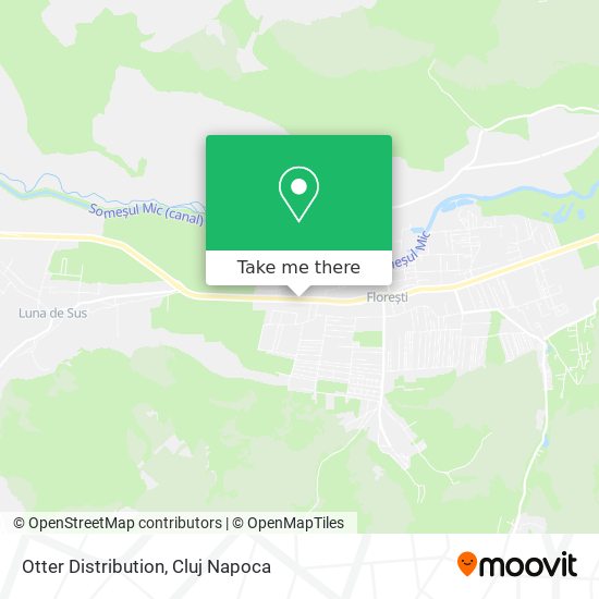 Otter Distribution map