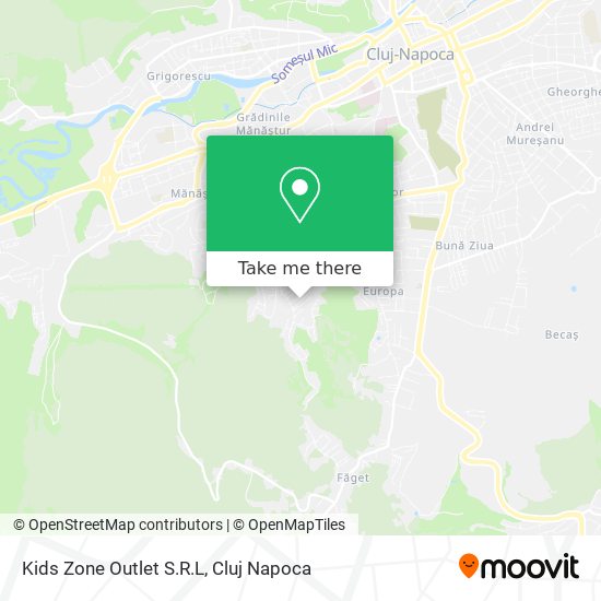 Kids Zone Outlet S.R.L map