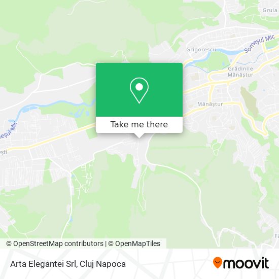 Arta Elegantei Srl map